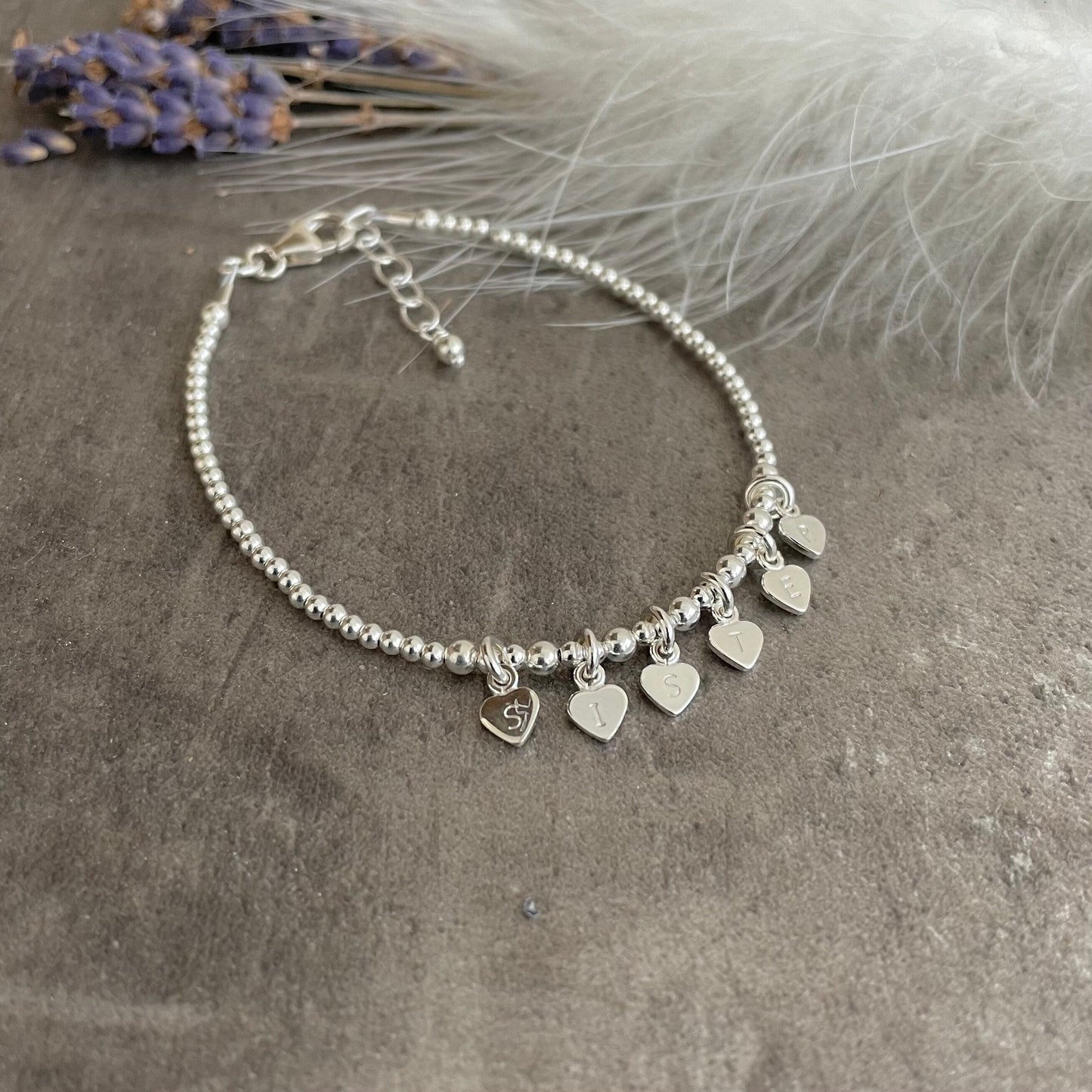 Dainty Sister Charm Bracelet, Birthday Gift for sister