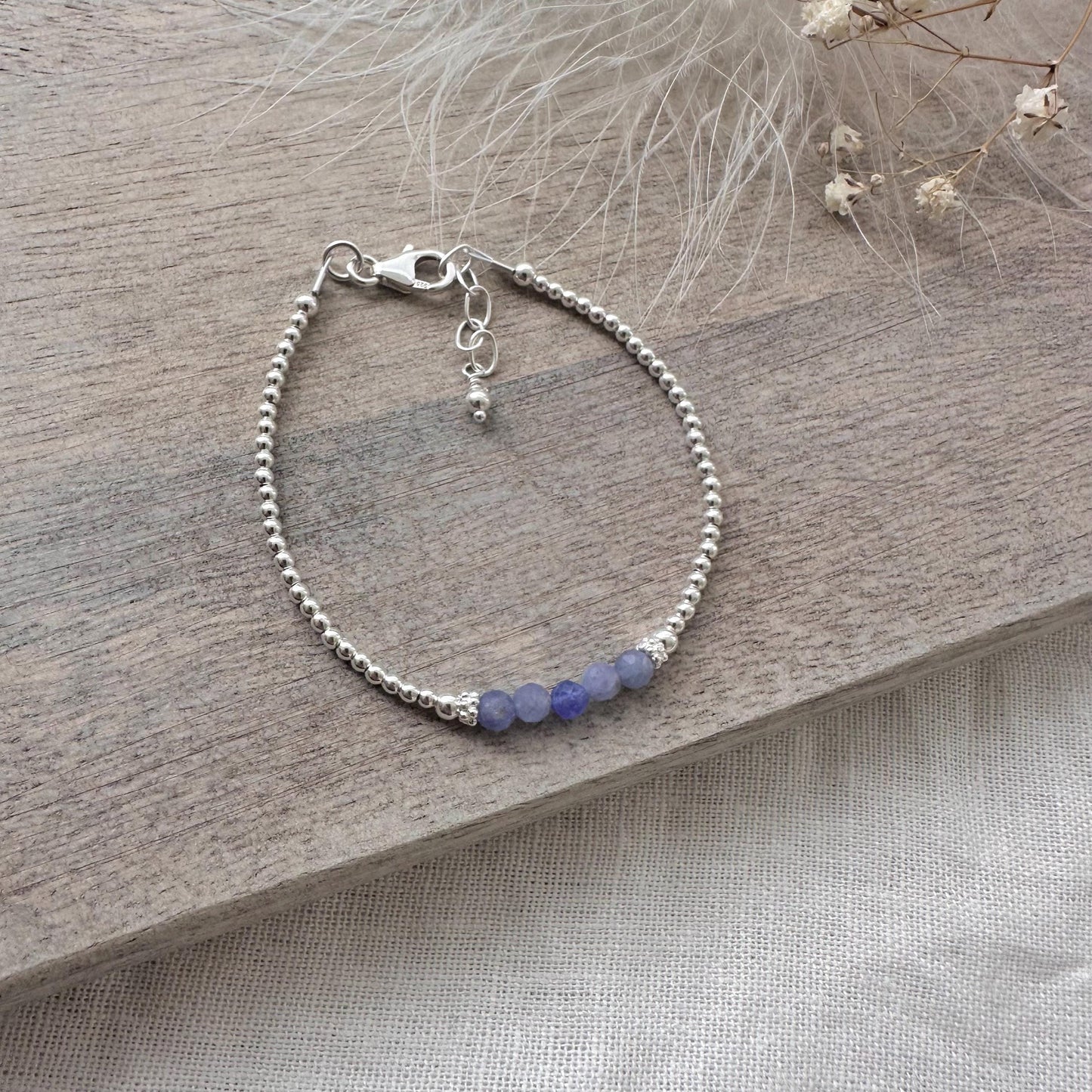 Tanzanite Bracelet, December Birthstone