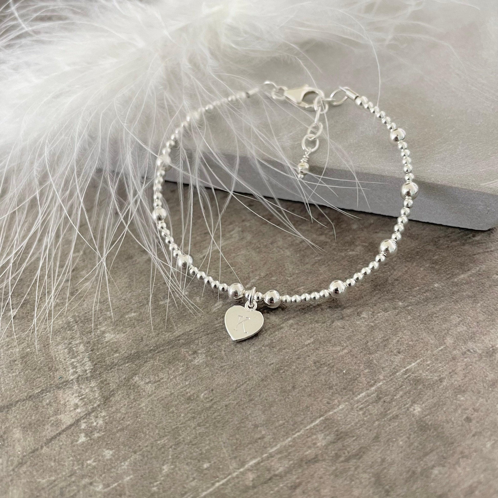 Personalised monogram Bracelet, Initial Jewellery