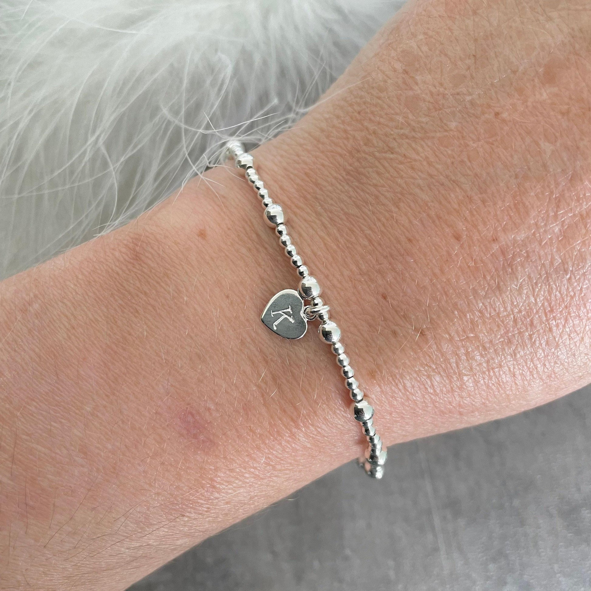 Personalised monogram Bracelet, Initial Jewellery