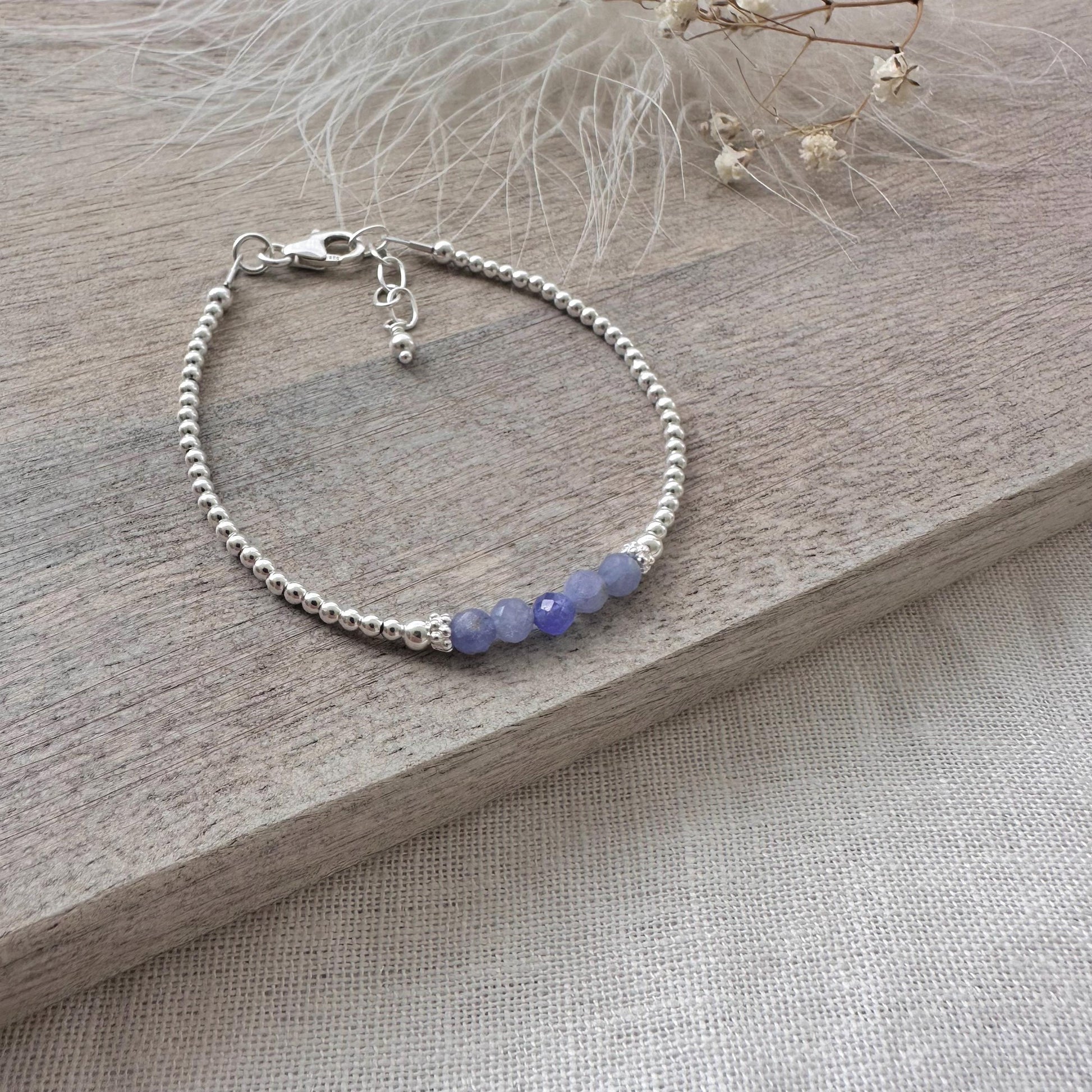 Tanzanite Bracelet, December Birthstone